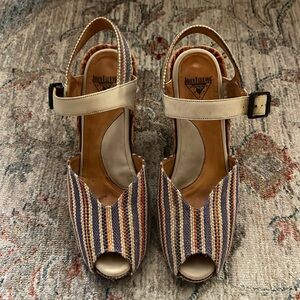 John Fluevog Cork Sandals